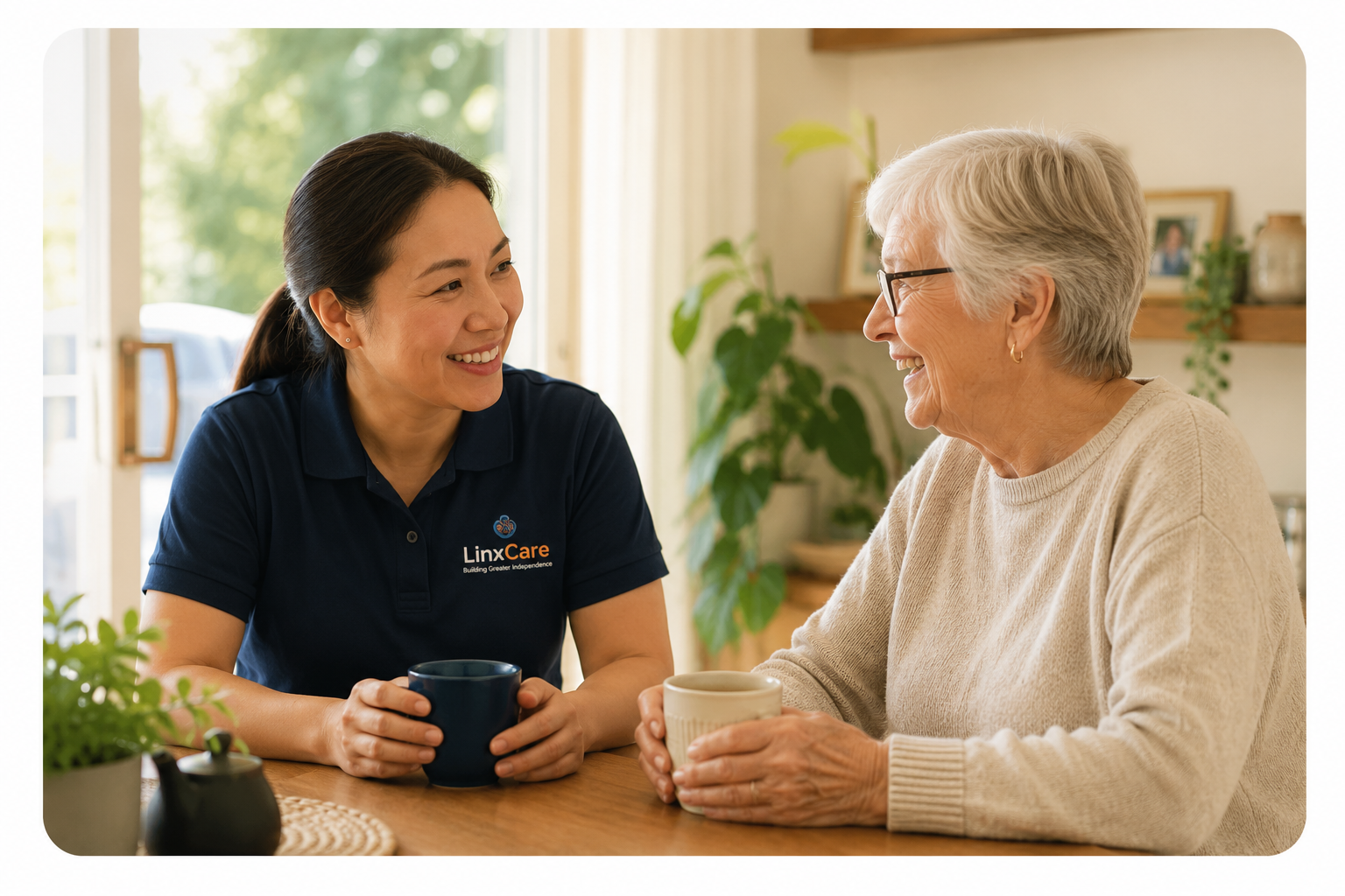 A friendly conversation about paying for LinxCare services