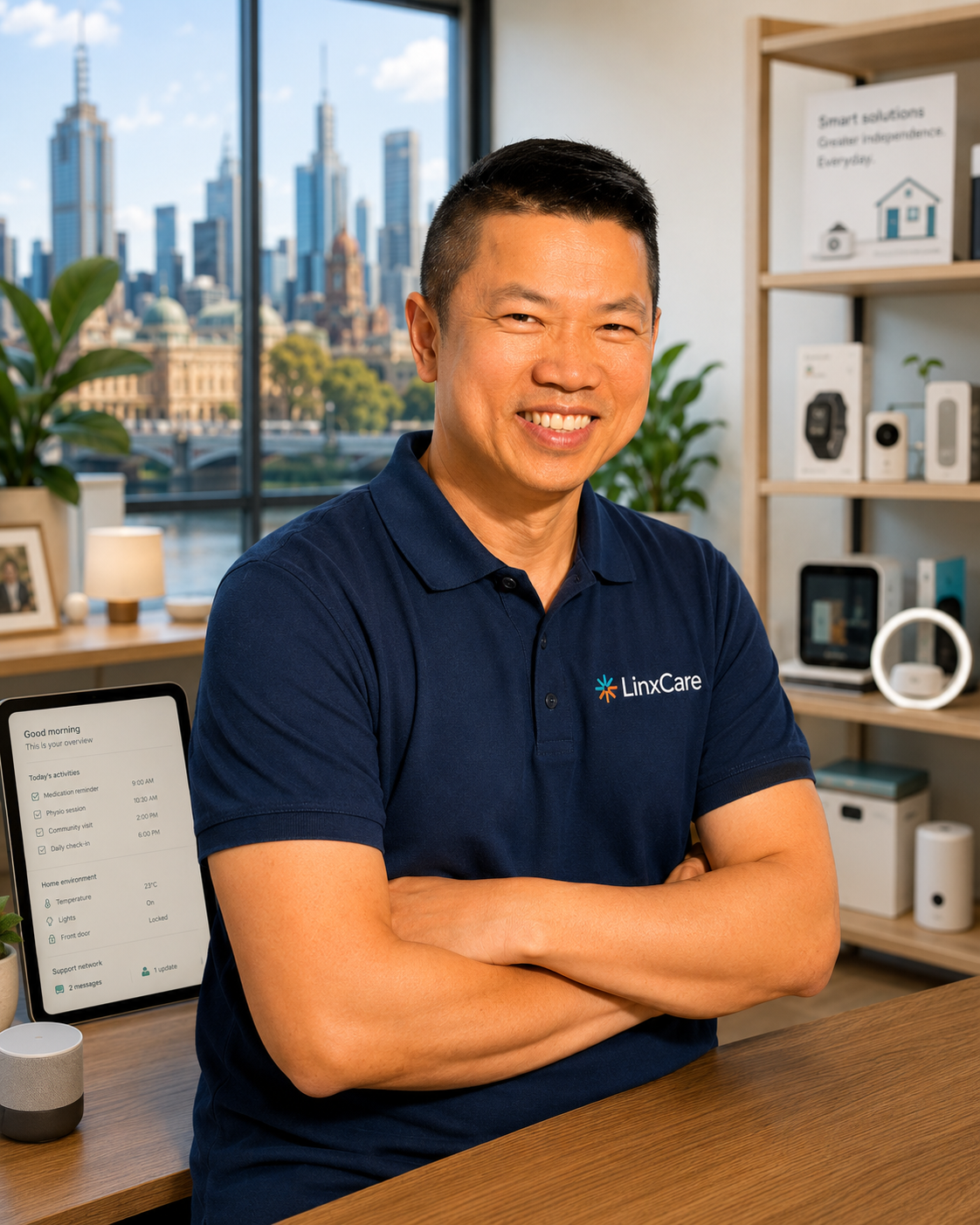 SJ Chen, LinxCare Independence Mentor